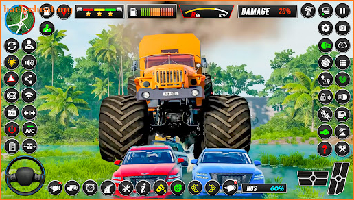 Monster Truck Stunts Racing 3D screenshot