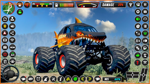 Monster Truck Stunts Racing 3D screenshot