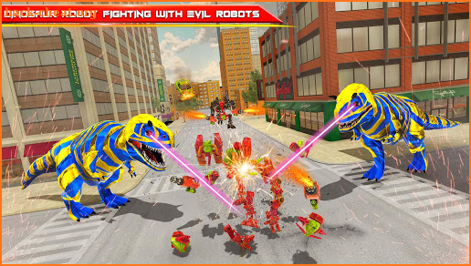 Monster Truck Transform Dino Robot screenshot