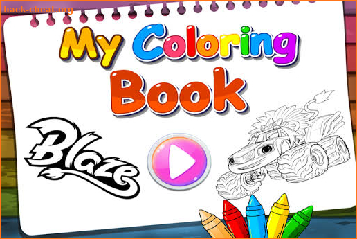 Monster Trucks BLZ Coloring Book screenshot