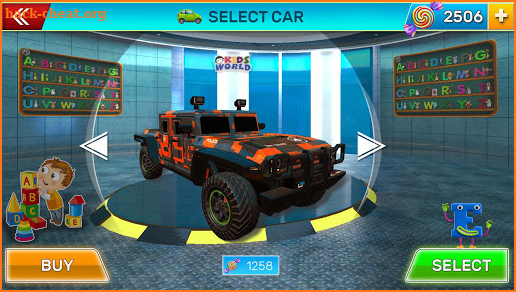 Monster Trucks Game 4 Kids - Learn by Car Crushing screenshot