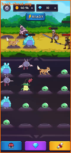 Monsters VS Hunters: Merge Idle RPG Battler screenshot