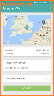 MonsterVPN screenshot