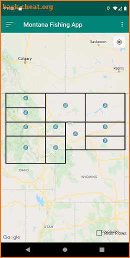 Montana Fishing App screenshot