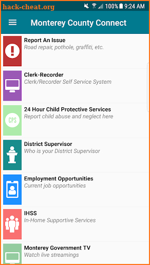 Monterey County Connect screenshot