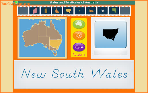 Montessori Geography - Australia screenshot