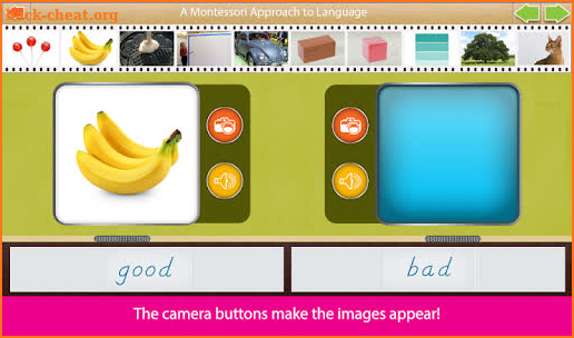 Montessori Language- Opposites screenshot
