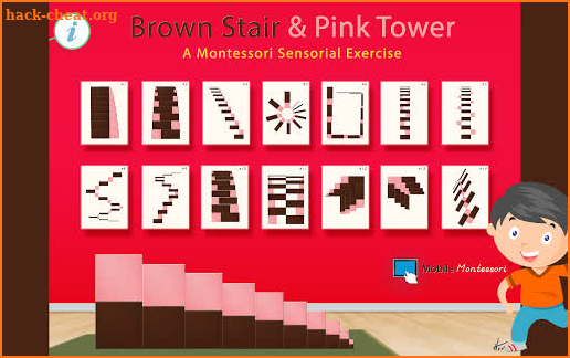 Montessori Pink Tower and Brow screenshot