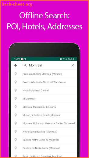 Montreal Offline Map and Trave screenshot