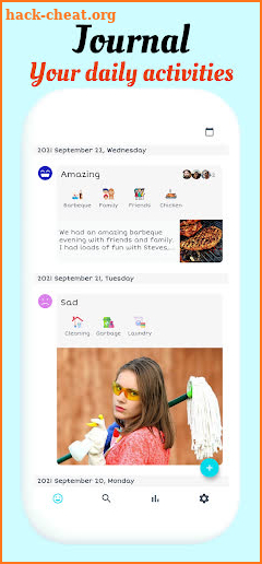 Mood Tracker Journal -MoodJour screenshot