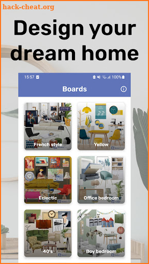 MoodBoard maker - HomeBoard screenshot