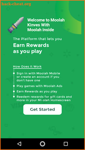 Moolah Knife: Get Paid to Play screenshot