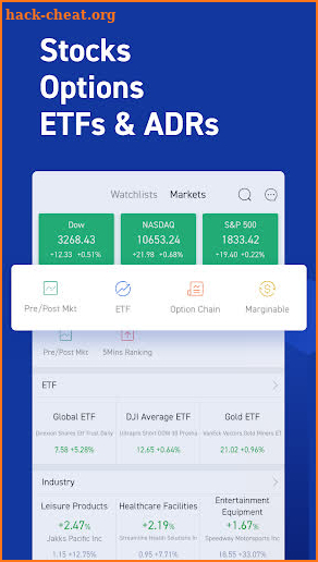 moomoo: Trade stock, option, ETF & ADR screenshot