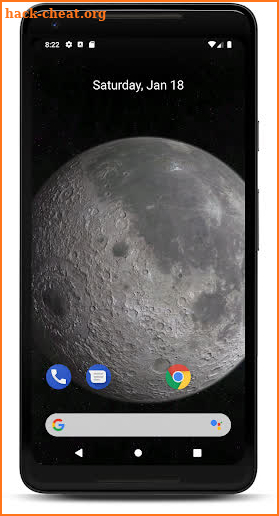 Moon 3D Live Wallpaper screenshot