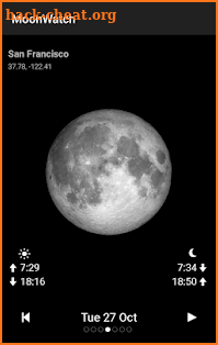 Moon Calendar Watch screenshot