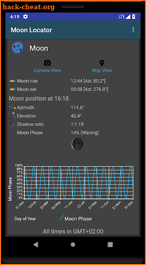 Moon Locator screenshot