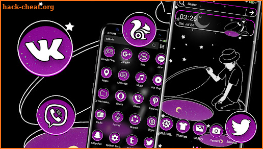 Moon Magician Theme Launcher screenshot