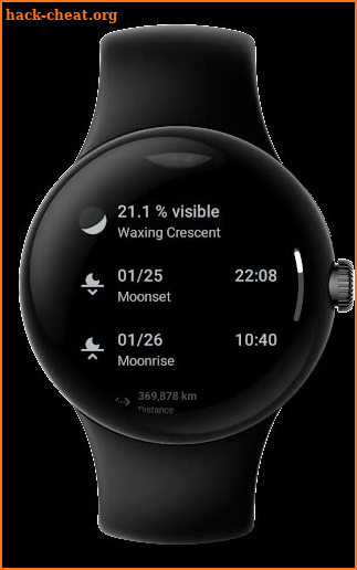 Moon on Wear screenshot