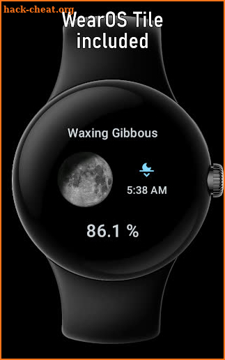 Moon on Wear screenshot