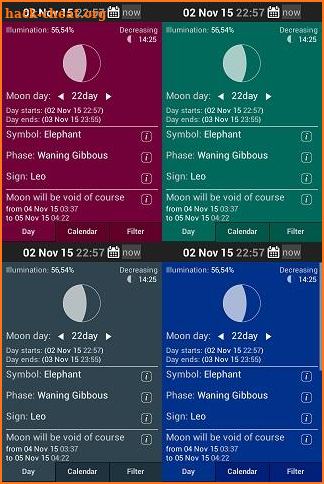 Moon Organizer screenshot