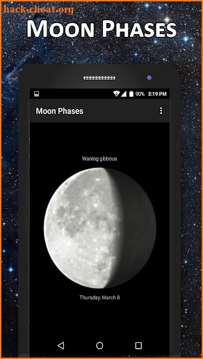 Moon Phase & Lunar Eclipse: Lunar Calendar screenshot