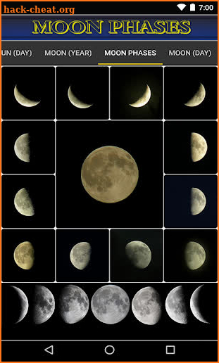 Moon Phases – Lunar Eclipse Calendar Widget screenshot