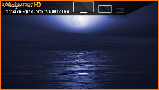 Moonlight Ocean HD screenshot