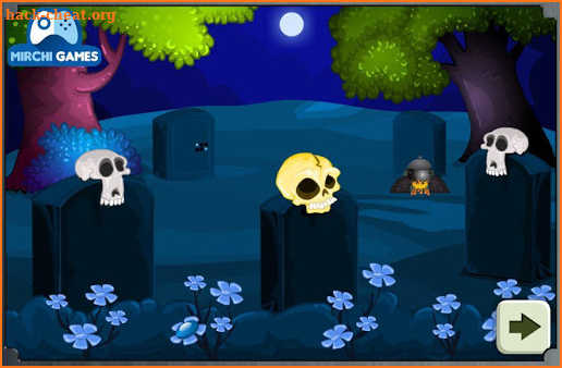 Moonlight Skull Forest Escape screenshot