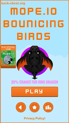 Mope.io : Bouncing Birds For Mopeio Fans screenshot