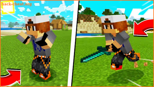 More Body Actions Mod MCPE screenshot