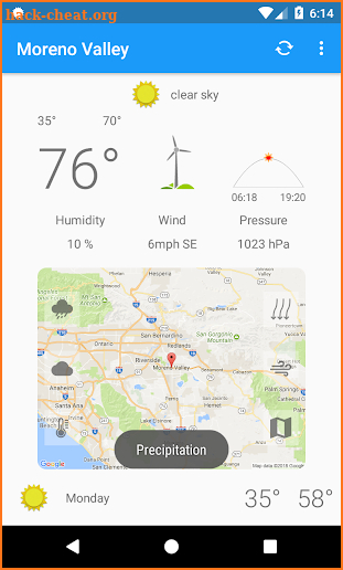 Moreno Valley,CA - weather and more screenshot