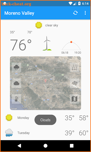 Moreno Valley,CA - weather and more screenshot