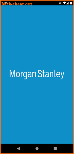 Morgan Stanley Events screenshot