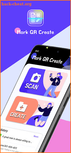 Mork QR Create(Scan&Reader) screenshot