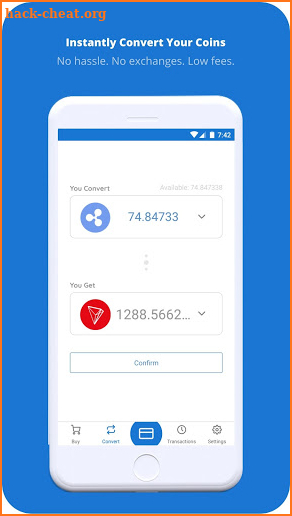 Morph - Crypto Wallet (BTC, ETH, XRP, TRX, NEO +) screenshot