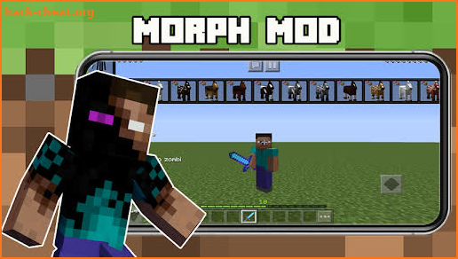 Morph Mod for Minecraft PE screenshot