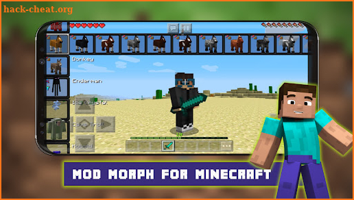 Morph Mod For Minecraft PE screenshot