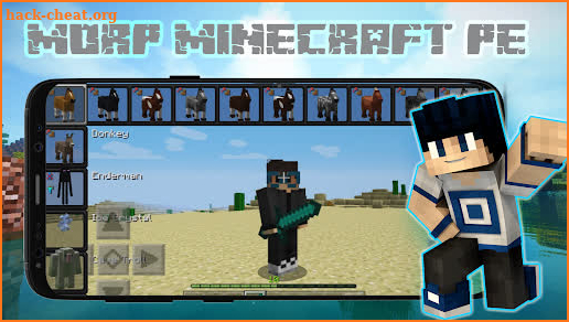 Morph Mod for Minecraft Skin screenshot