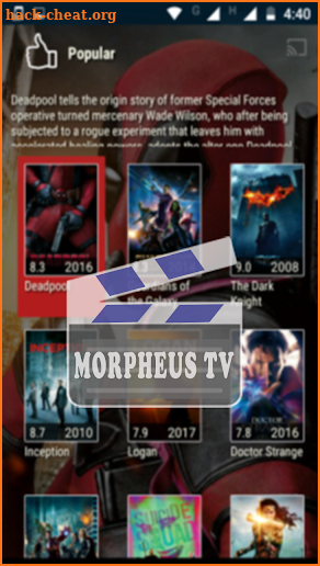 Morpheus TV Channel HD screenshot