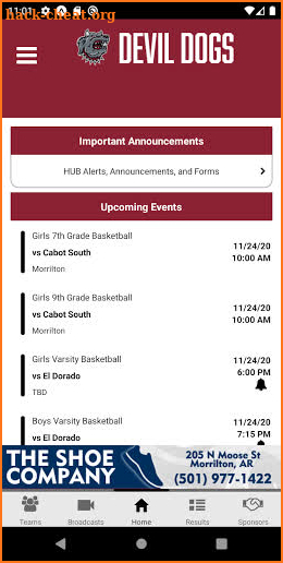 Morrilton Devil Dog Athletics screenshot