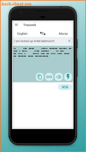 Morse Code Encoder & Decoder screenshot