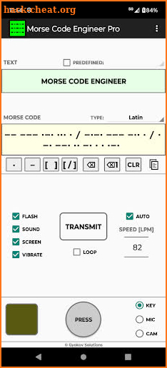 Morse Code Engineer Pro screenshot