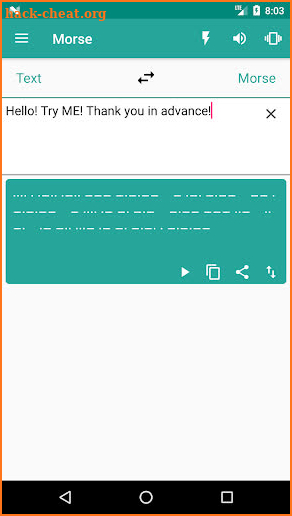 Morse code - learn & translate screenshot