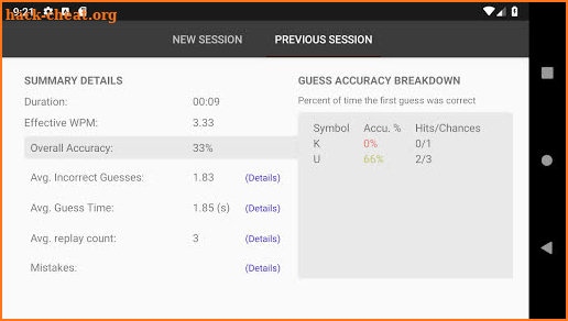 Morse Code Trainer: Dits and Dahs screenshot