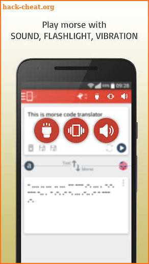 Morse Code Translator screenshot