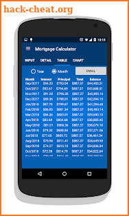 Mortgage Calculator screenshot