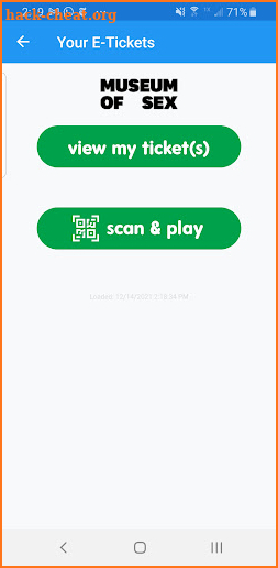 MOS Web Tickets screenshot