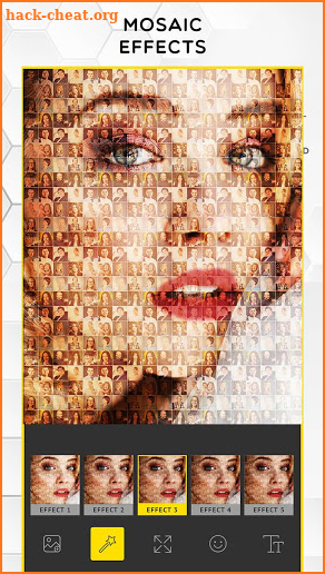 Mosaic Photo Effects screenshot