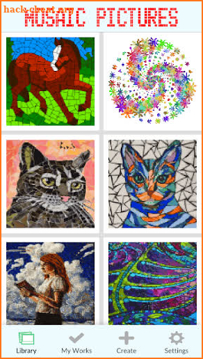 Mosaic Pixel Art Coloring By Number screenshot