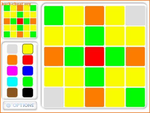 Mosaic puzzles screenshot